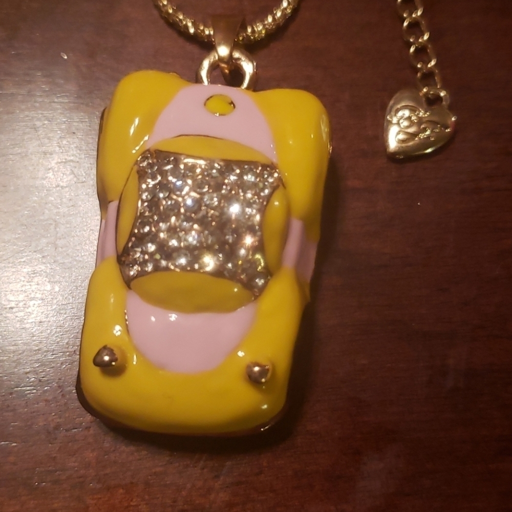 New Necklace yellow car